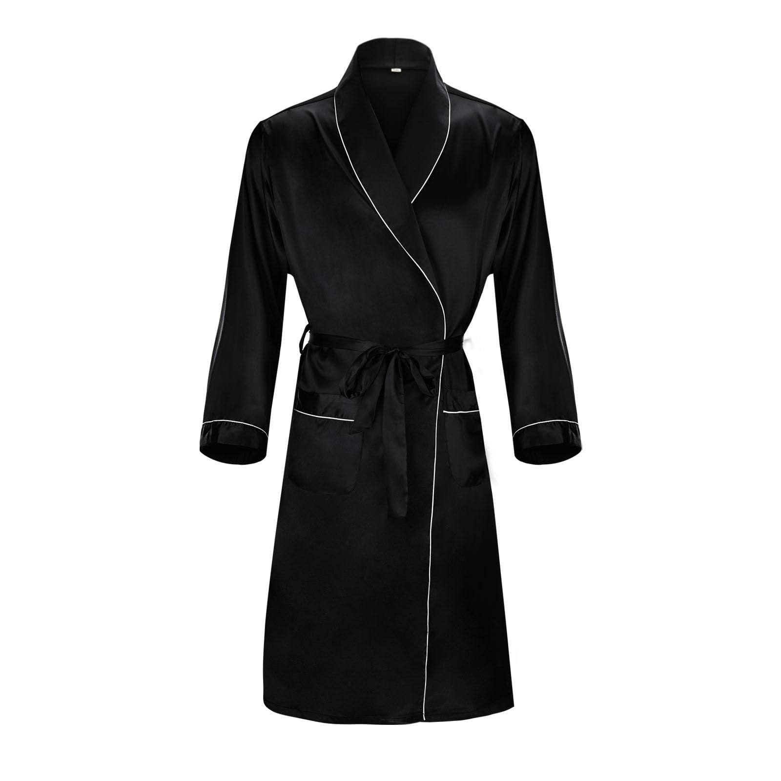 Bata kimono de seda para hombre que soluciona las noches de calor 7