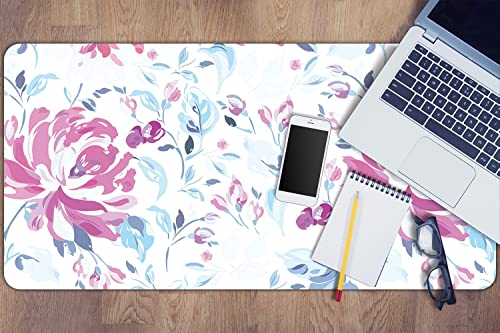 Sous-main de bureau imperméable et facile à nettoyer avec surface antidérapante