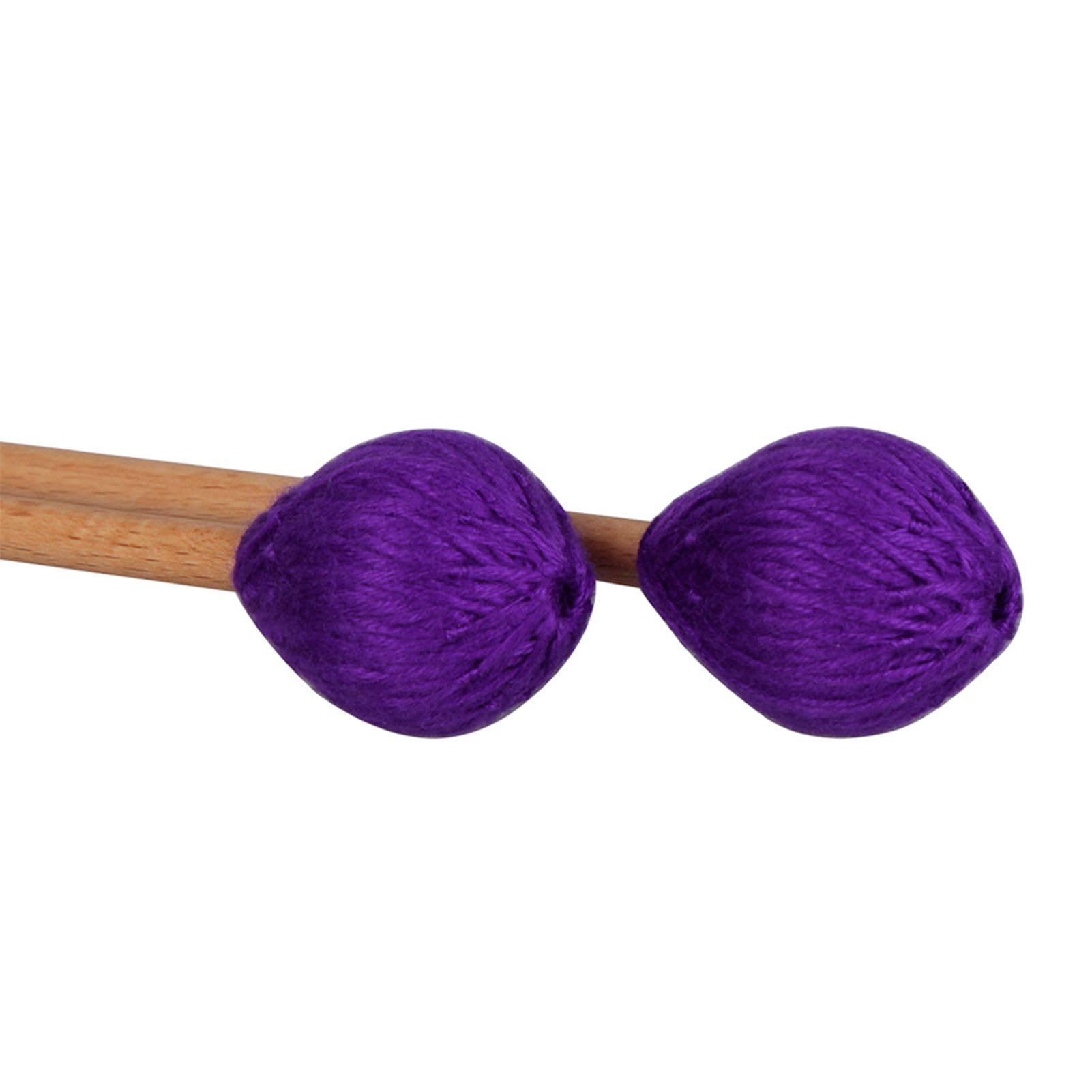 MALLETS MARIMBA, Massets de Bâton de Tambour en Acier en Acier, Maillets Hêtres Laine Acrylique Fil mélangé Maillets Melodica Instrument avec une Conception Axée sur la qualité Sonore pour les Deux
