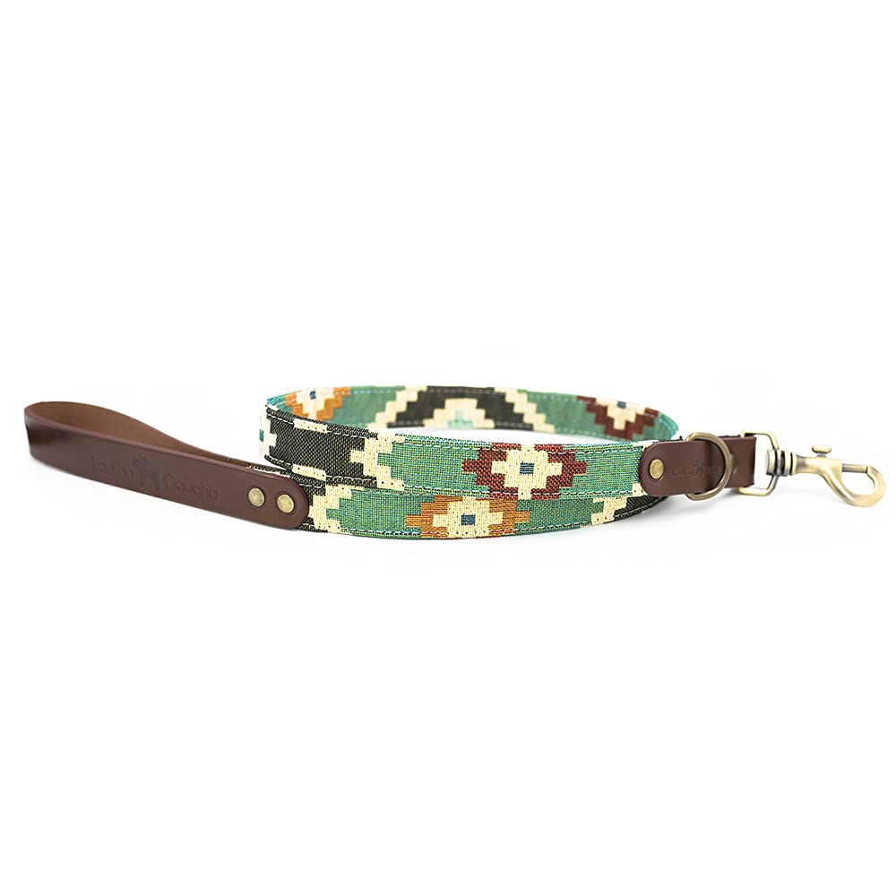 Ladran Gaucho Correa Pluto, Larga o estándar, Verde, Negro, Beige, Rojo