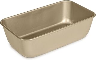 Glad Loaf Baking Pan Nonstick - Heavy Duty Metal Bakeware for Bread and Cakes, 9.5 x 5.5 x 3 inches