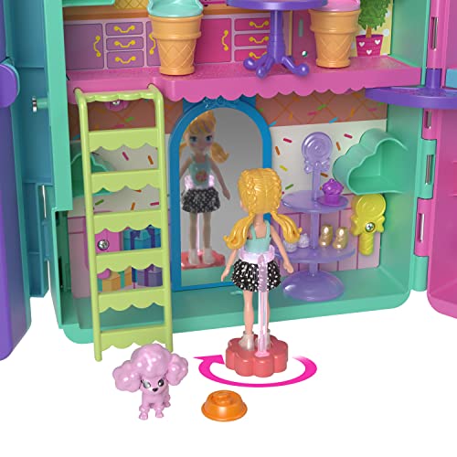 Polly Pocket Conjunto de Brinquedo Doce Serviço de Moda