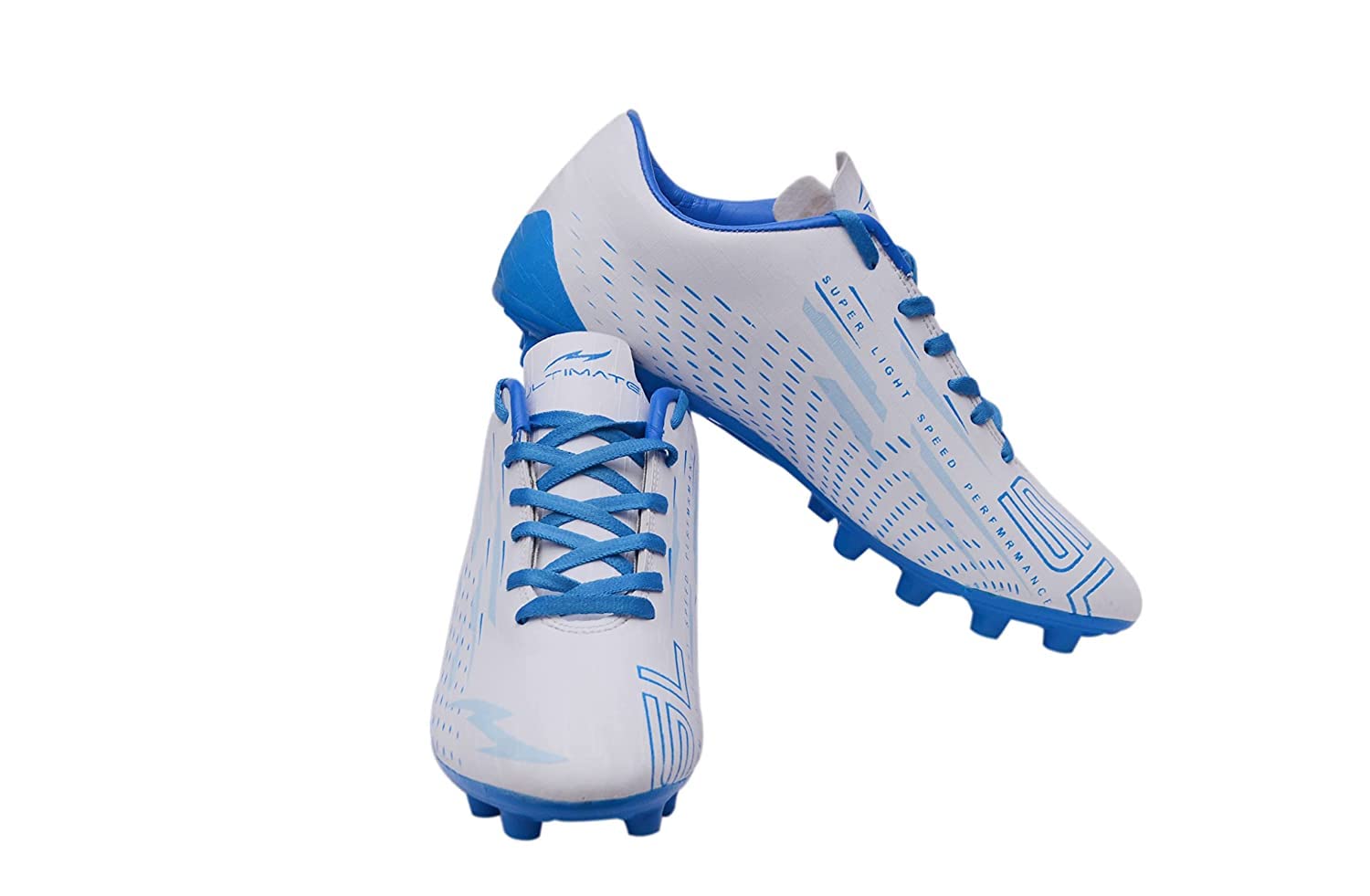 See full amazon price history chart for GRAFTEX Ultimate Ultra SL PU Soccer/Football Shoes for Men by Flying HIGH India (White Blue-1) GRAFTEX Ultimate Ultra SL PU Soccer/Football Shoes for Men by Flying HIGH India (White Blue-1) (B0BVJHMPX3) Amazon Price History, Amazon Price Tracker