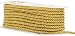 Large Metallic Twisted Cord 1/4" Wide 18 Yards-Gold