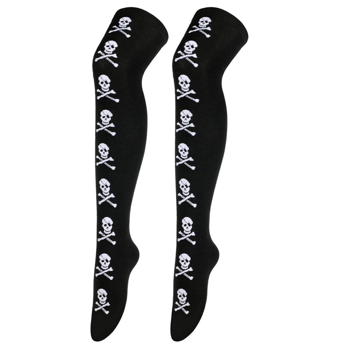 Knee High Socks Women Crazy Socks Striped
