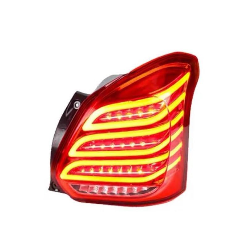 Feux arrières auto pour Suzuki Swift MK5 AZ 2017-2022 rouge