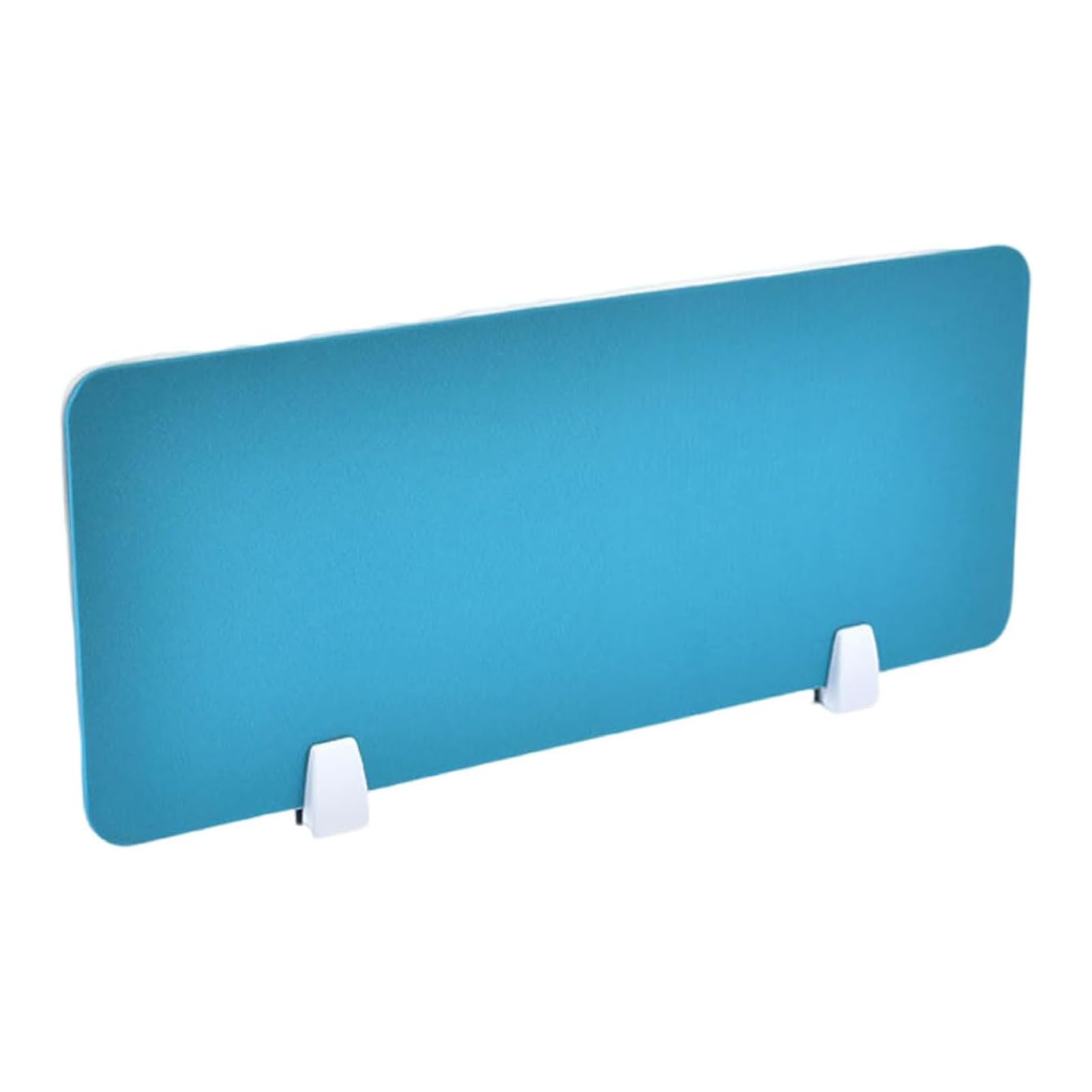 KLGFBDC Adjustable Acoustic Desk Partition &Multi-Functional Office Divider for Hygiene Protection & Workspace Management (Cyan 60x30CM)