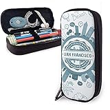 Ideales Etui für Kunst, Büro, Make-up - Sie können es nicht nur als Federmäppchen, sondern auch als Kosmetiktasche oder Reisetasche in Ihrem täglichen Leben verwenden, damit Sie es bequemer und einfacher tragen können.