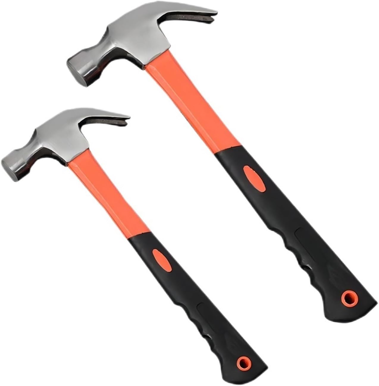Claw Hammer with Rubber Handle Non Slip Hardware Tool for Wide Range of Applications(750g)