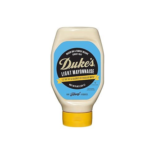 Miniatura 24 de Duke’s Mayonesa ligera con mezcla de aceite de oliva en frasco – Sabor suave y cremoso, 30 onzas (Paquete de 1)