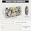 KOLODOGO Glitter Clutch Purse for Women Evening Clutch Purses with Gold Snake Buckle, Elegant Evening Bag for Party Prom #4