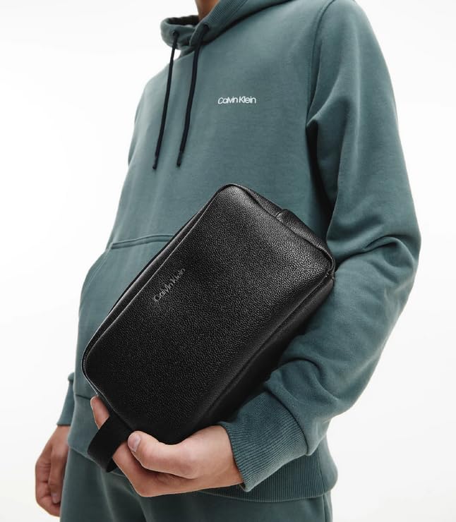 Calvin Klein Men Warmth Toiletry Bag Faux Leather