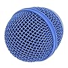 Mesh Grille Replacement For SM58S Microphones, Dent Resistant, Windscreen Foam, Hardened Steel, Fits Multiple Models, Stainless Steel Material, Protects Microphone Components, #4