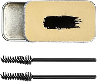 Waterproof Eyebrow Soap Kit (2 Pieces), Long Lasting, Transparent Eyebrow Fixed Lasting Eyebrow Setting Gel Waterproof Cream (Multishape).