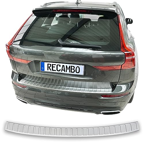 Protection de seuil de chargement Volvo XC60 II acier mat thermique 2017