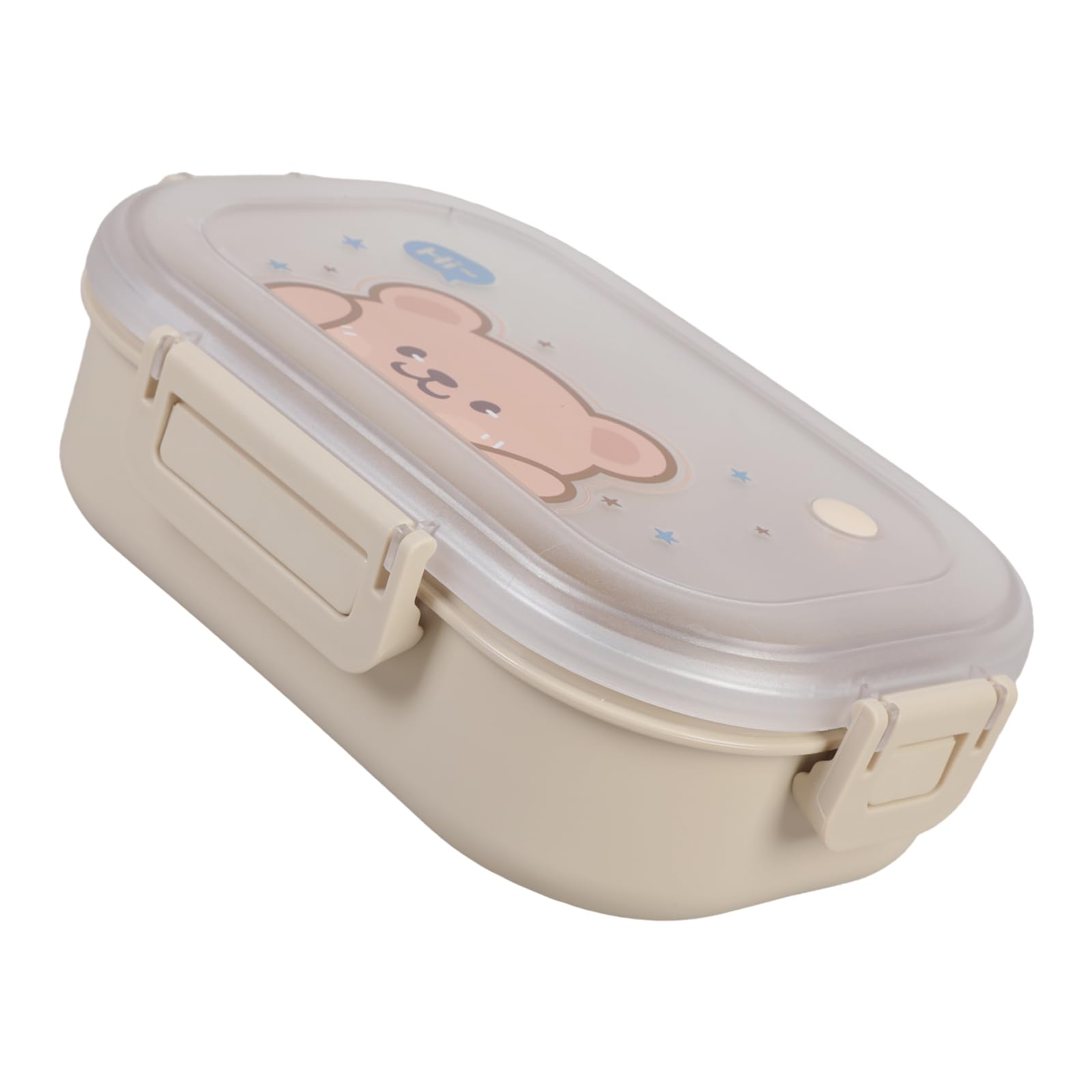 Kaeltsyn Detachable Portable Sealed Fruit Box Salad Stackable Food Container with Dividers for Organizing Meals and Snacks Fruit Storage Container