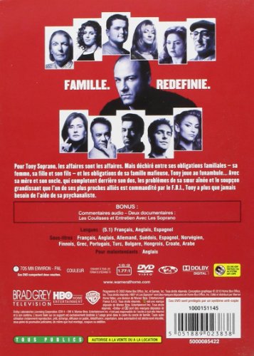 Los Soprano Temporada 2 para coleccionistas de series, discos DVD importados de Francia 3