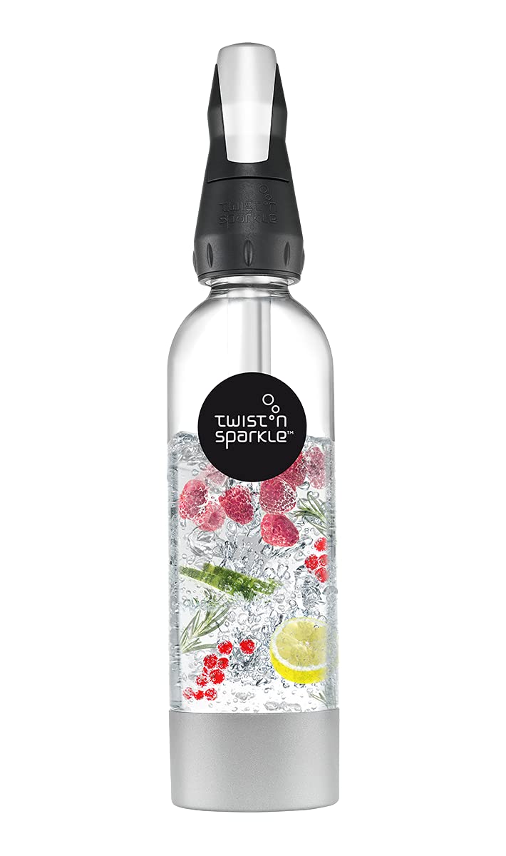 Twist'n Sparkle Shaker Carbonating cocktail system, iSi PET cl 95, per gasatura