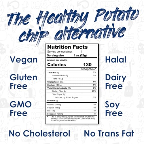 Image of Snack Festive Sea Salt & Honey BBQ Pack Roasted Chickpea Snacks, 8 Bags 1 oz Crunchy Protein Garbanzo Beans, Healthy Nut Free Vegan Non-GMO Soy-Free Balanced Macro