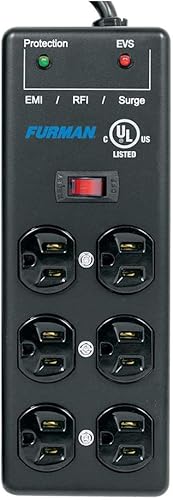 Miniatura 2 de Furman SS-6B-PRO Paquete de protector de sobretensiones de 15 pies y 6 salidas (paquete de 2)