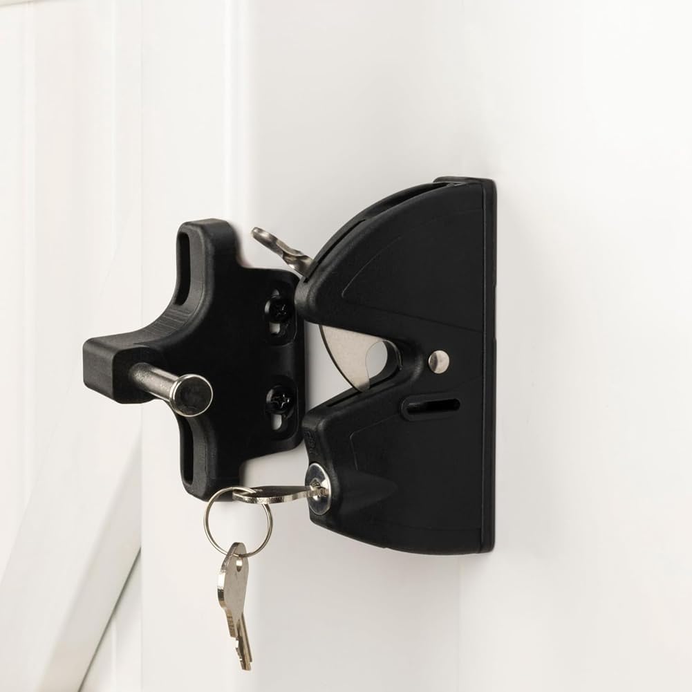 Fence Gate Lock Guardrail and Fence Locks Gate Gate Fence Lock for Outdoor,Locking Gate Door Lock
