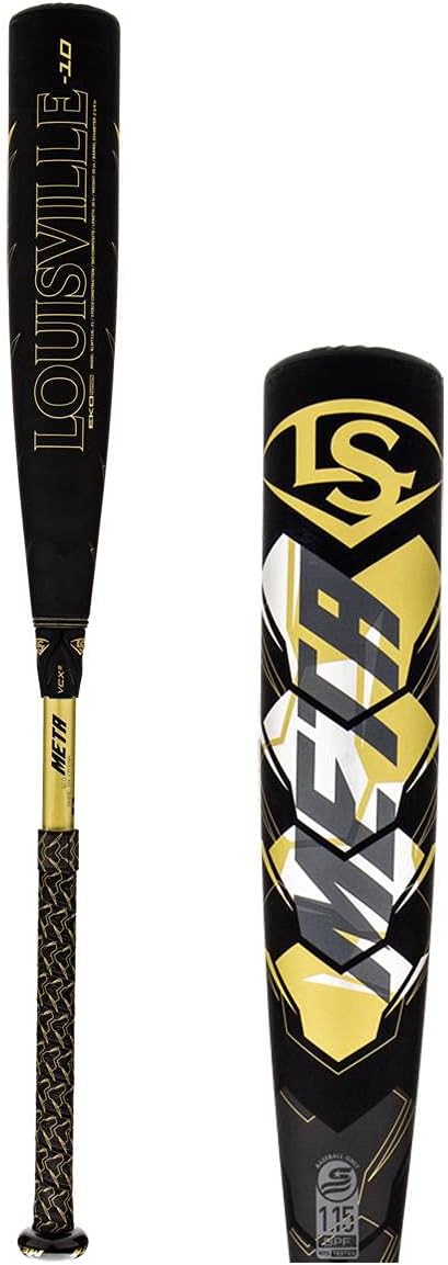 Louisville Slugger 2021 Meta BBCOR/USSSA Baseball Bat - (-3),(-5),(-8),(-10) - 27",28",29",30",31",32",33",34"