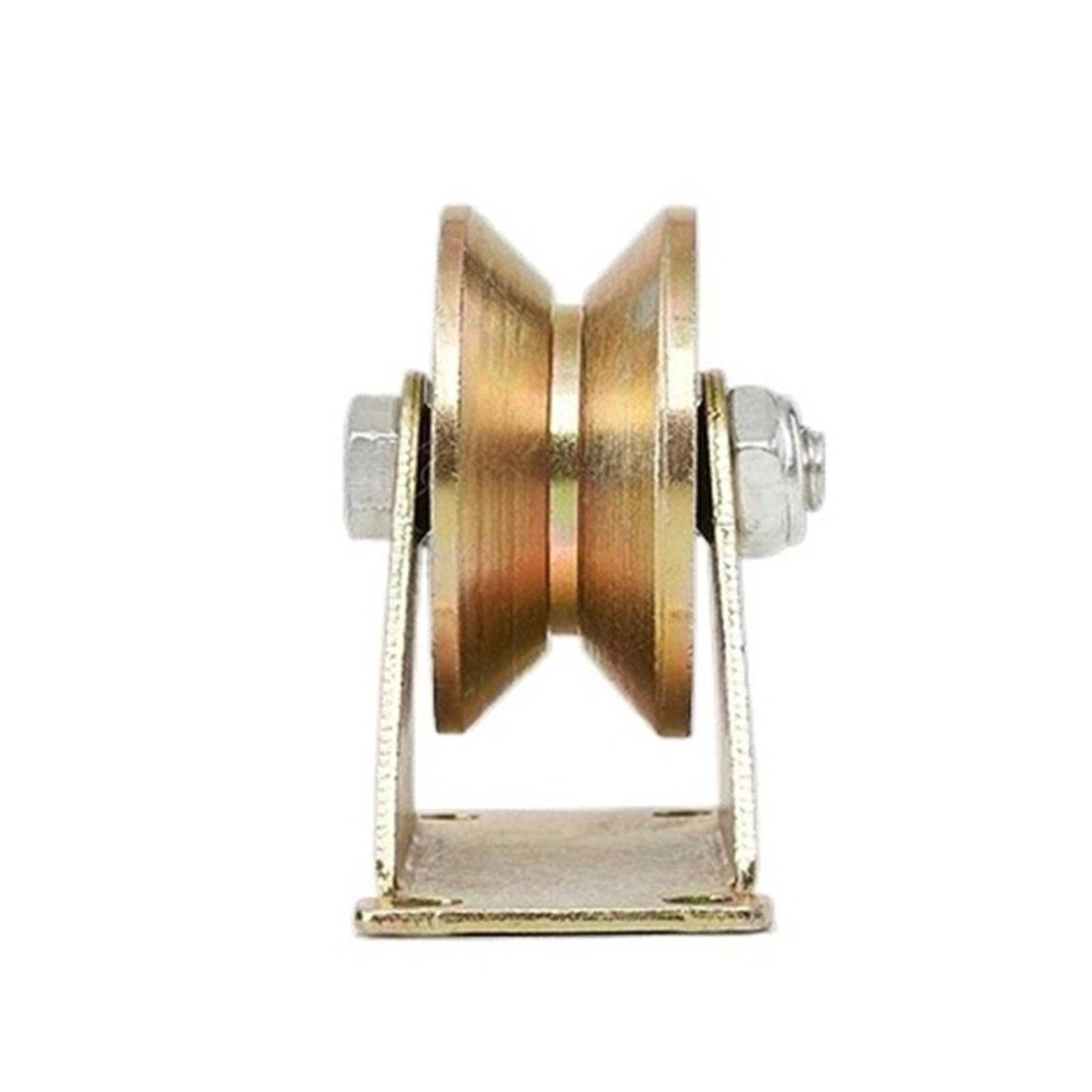 Koła pasowe typu V o rozmiarach 1,2", 2", 2,5", 3", 4", ze stali nierdzewnej, zblocza typu V, rolki do zbloczy z łożyskami kulkowymi(2.5"(60mm)-4pc)
