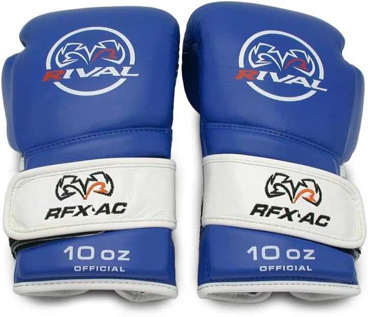 Miniatura 4 de RIVAL Boxing RFX-AC - Guantes de lucha de competición aficionados, aprobado oficialmente de EE. UU., sistema de correas de velcro