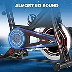 Exercise Bike, DMASUN Classic Brake Pad Pro Stationary Bike for Home with 330 LB Capacity, Workout Bike with Comfortable Seat Cushion, Digital Display with Tablet Holder - Image 3