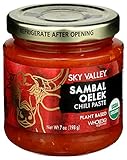 SKY VALLEY Organic Sambal Oelek Paste, 7 OZ