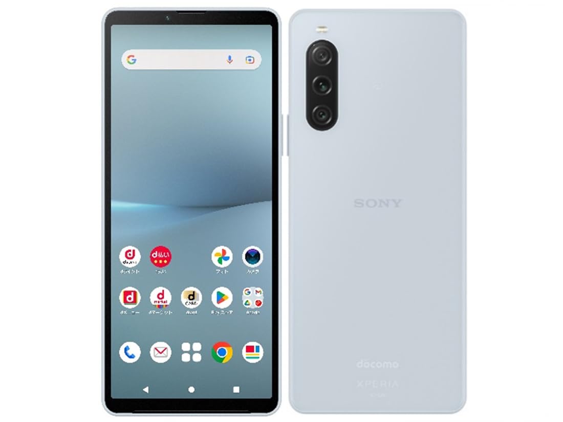 Amazon | 【整備済み品】 Sony Xperia 10 V docomo 128GB ミストグレー
