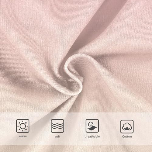 Joisal Pink Light Golden Gradient Toddlers Underwear Floral 2t Cotton Panties for Girl Fun Print Briefs Girls Undies3