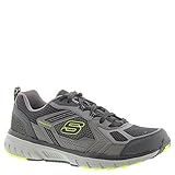 Skechers Sport Men's Geo Trek Pro Force Oxford, Charcoal/Lime, 9.5 2E US