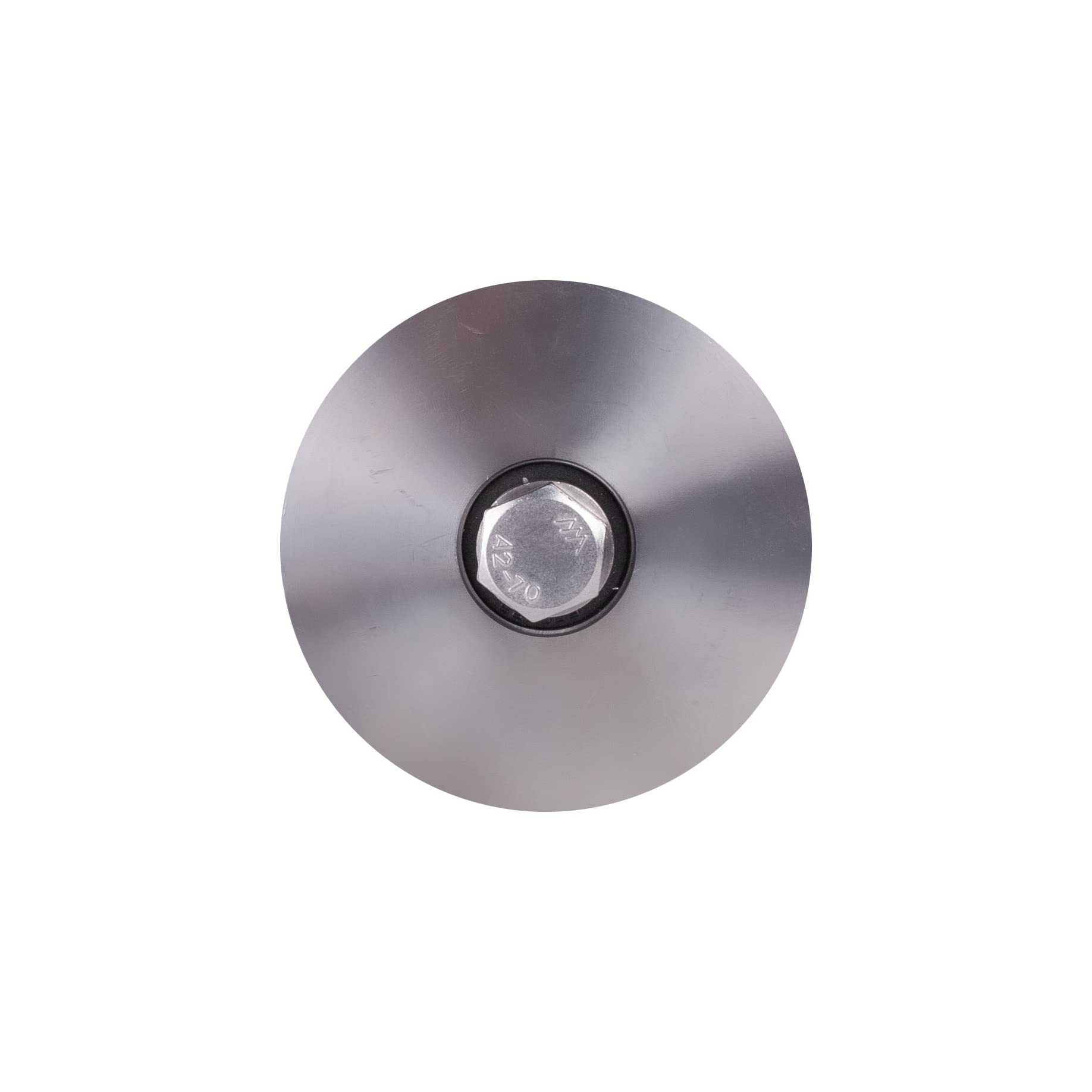 ATTAS Laufrollen 100mm Schwerlast Schiebetür Schiene – V4A Edelstahl, Tragkraft 420kg, Umlenkrollen für Seile, Schiebetorrolle, Torrolle für Rolltor und Garage, Seilrollen für Drahtseile, Achsbolzen