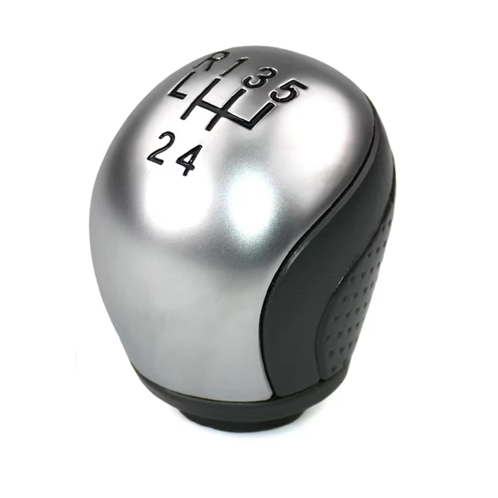 EFDDTBHE Compatible with Peugeot for 407 RCZ Manual 5/6 Speed Gear Shift Knob Lever Stick Shifter Handle(5 Speed)