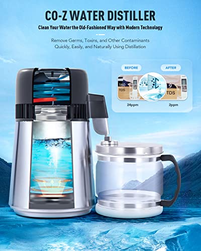 Co-Z DWD-BR 304 Stainless Steel Water Distiller thumb #6