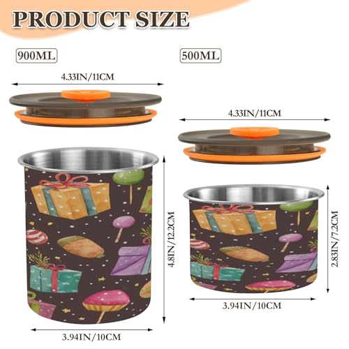 Envase para café ATTX acero inoxidable 500 ml miniatura 2
