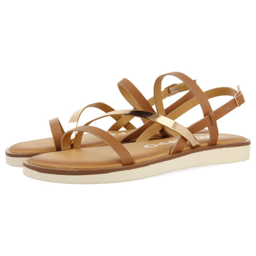 GIOSEPPO CARBIS, Women's Sandal, Leather, 41 EU, Leather, 8.5 UK