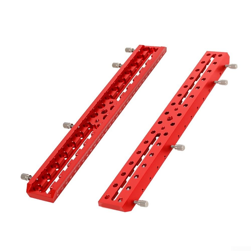 Plaque à queue d'aronde, fente de guidage 2 en 1 en alliage d'aluminium pour pinces Vixen, support de montage rouge 120-445 mm (120 mm)