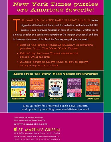 Image of The New York Times Sunday Crossword Omnibus Volume 7: 200 World-Famous Sunday Puzzles from the Pages of The New York Times