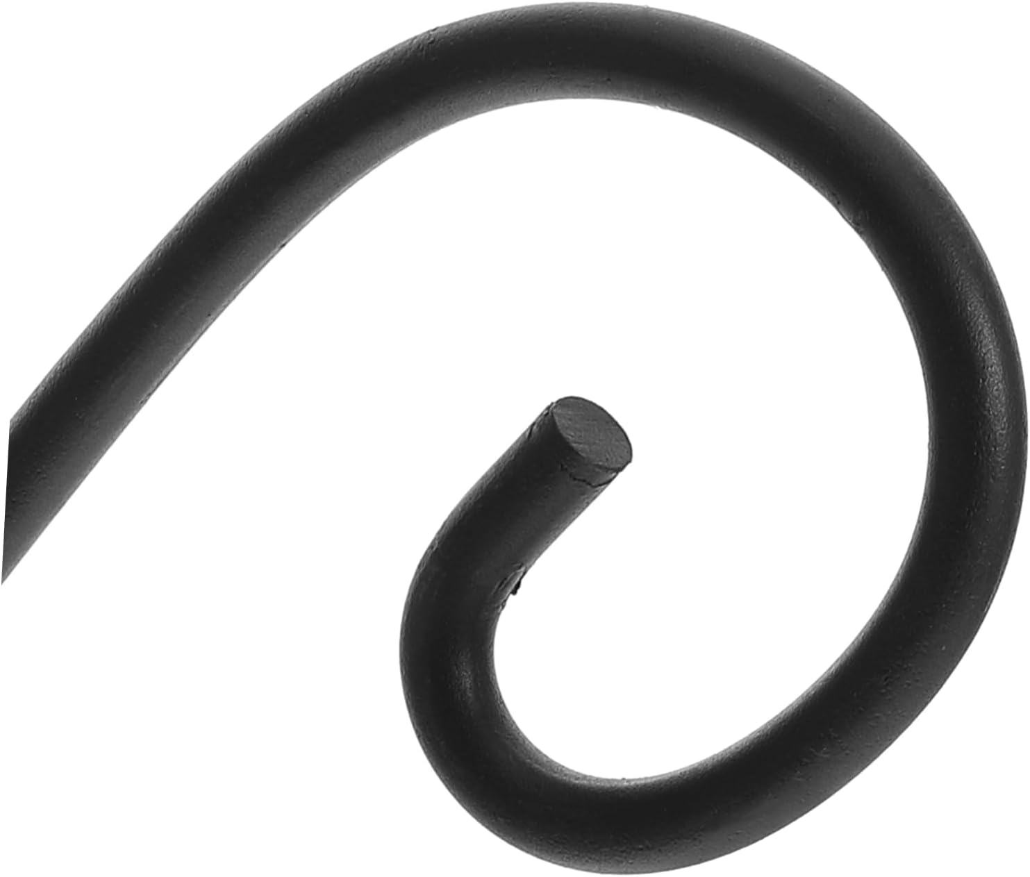 Hemoton Heavy Duty Metal Hanging Plant Rack for Balcony Thickened Flower Pot Holder Hooks for Outdoor Railing Sturdy Planter Organizer for Garden Display