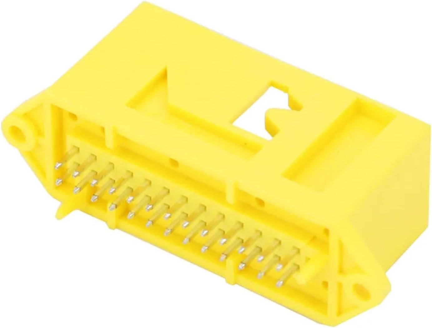 26 Pin male yellow car modified harness connector with terminal 185226-1, DJ72681-0.6-10 26P connector(5 Sets)