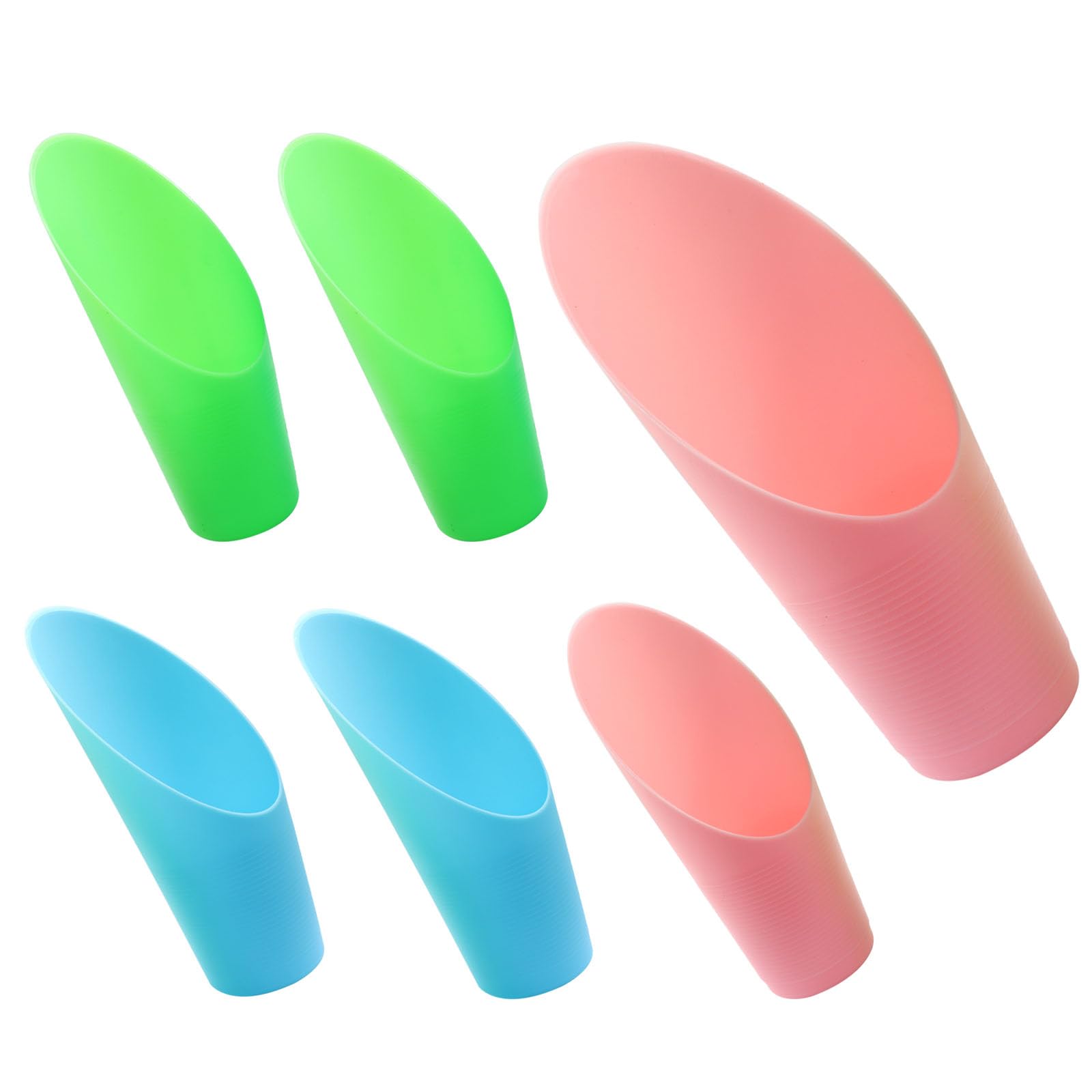 6 Pcs Bonsai Soil Scoops Plastic Garden Shovels
