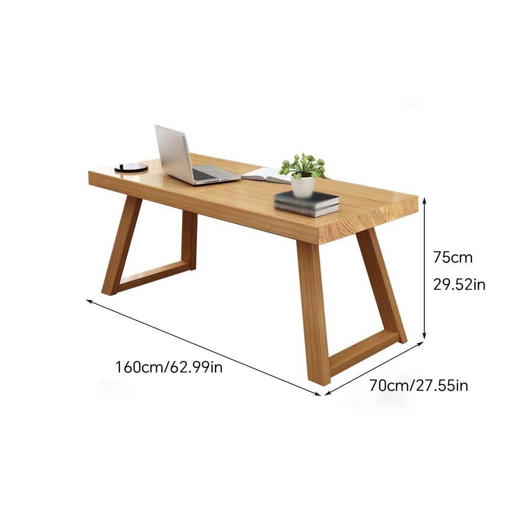 ENGENDER Schreibtisch Einfache Büromöbel aus Massivholz, geeignet for das Arbeitszimmer im Unternehmen Office Desk(160cm)