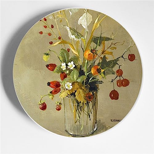 LIGHBIB Wandteller, Heimbar, Studio, Handgefertigter Kunstteller,...