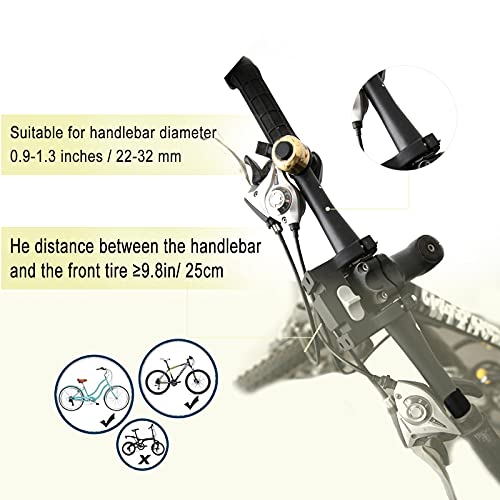 CASESHIP Bike Basket Foldable Bicycle Front Basket Quick Release Easy to Install Detachable Handlebar Cycling Bag Multi… - Image 3