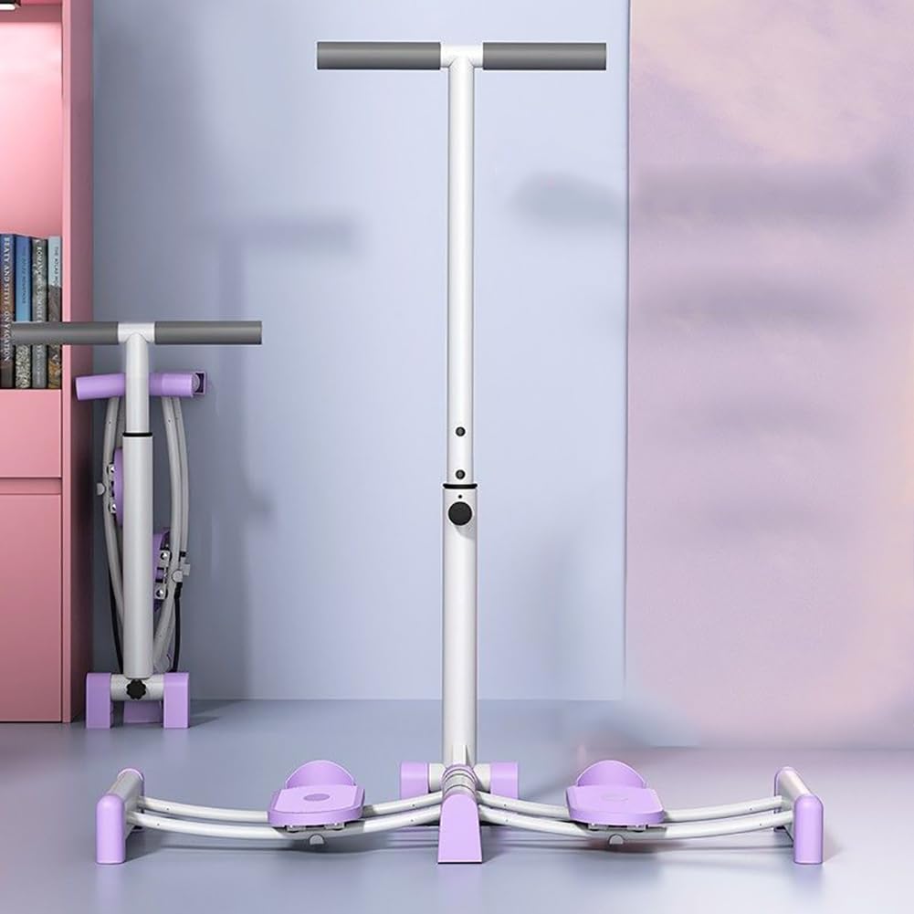 Appareil d'exercice de jambes pliable 2 en 1 avec accoudoir de fitness
