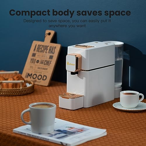 Espresso Machine for Coffee Capsules Compatible with Nespresso OriginalLine Machine, Espresso Maker for Nespresso OriginalLine, Bestpresso Coffee Capsules Peet's Espresso more (White) by cutesun - Image 4