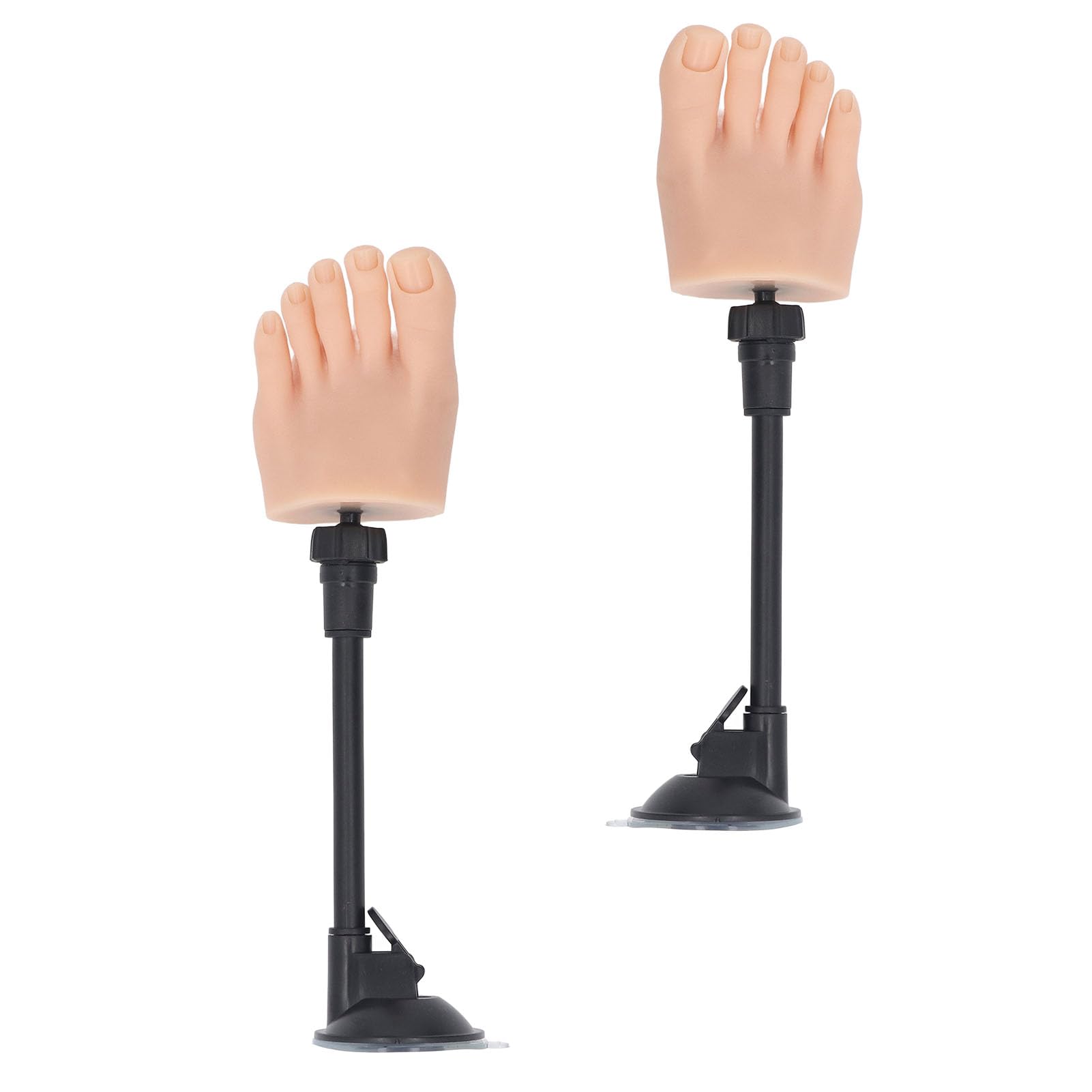 Pongnas Silikonowy Model Stopy do Treningu Paznokci do Praktyki Manicure Nail Artist Home Studio