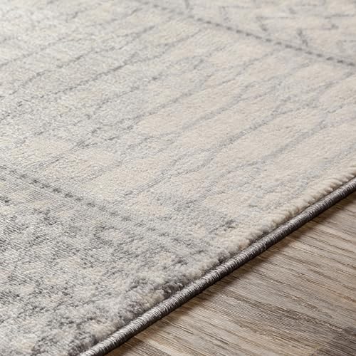 Livabliss Hana Modern Moroccan Area Rug,7'10" x 10'3",Silver Grey - Image 15